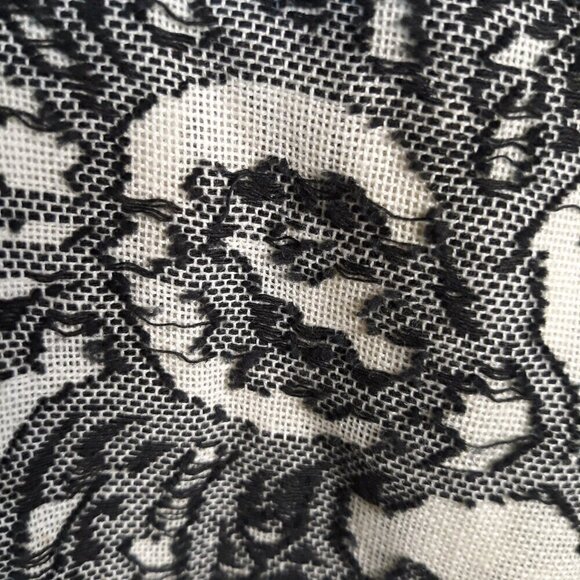 NWT Anthropologie San & Soni Terre Textured Cotton Wide Leg Pants 10 - Picture 7 of 16